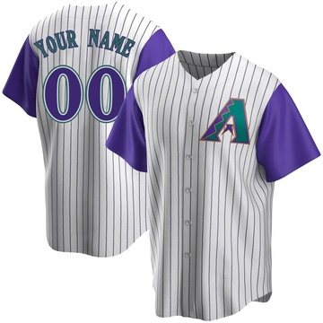 Youth Arizona Diamondbacks Nike White Alternate Replica Custom Jersey