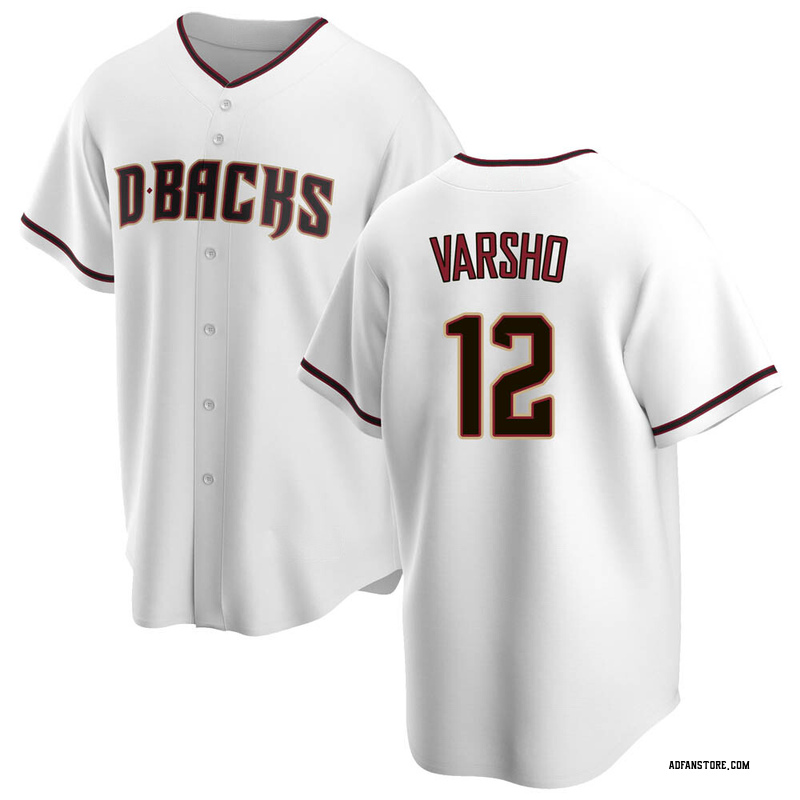 Authentic Arizona Diamondbacks Daulton Varsho /Teal Alternate Jersey - White