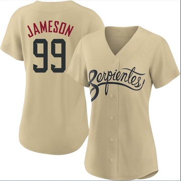 Drey Jameson Women's Nike White Arizona Diamondbacks Home Replica Custom Jersey Size: Medium