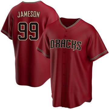 Drey Jameson Women's Nike White Arizona Diamondbacks Home Replica Custom Jersey Size: Medium