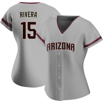 2022 Game Used Arizona Diamondbacks Road Grey Jersey - Emmanuel Rivera -  2-4, 2HRs, 2RBIs