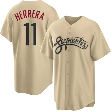 2022 Game Used Serpientes Jersey - Jose Herrera - COL @ ARI 5/6/22