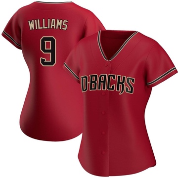 Matt Williams #9 Arizona Diamondbacks Majestic MLB Premier Jersey XL